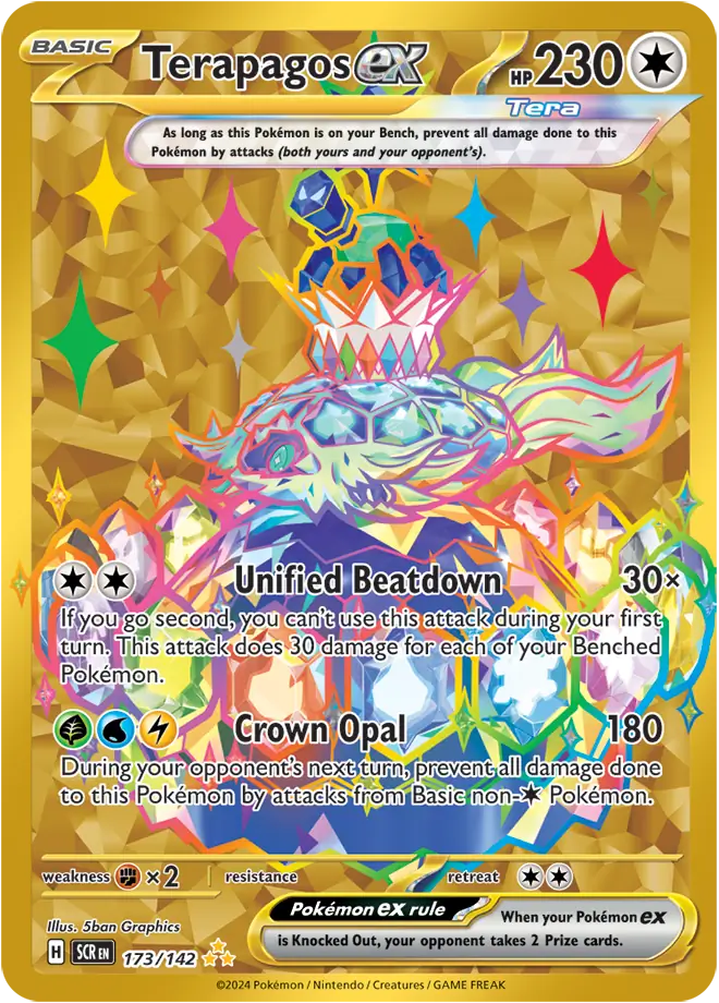 Terapagos Ex - #173/142 : Stellar Crown