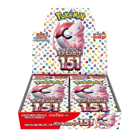 Pokemon 151 Japanese Booster Box Japanese