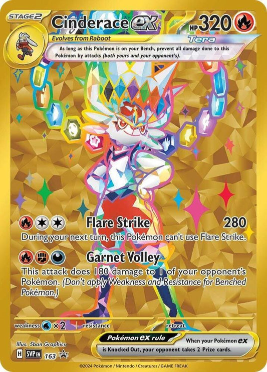 Cinderace Ex - #163 : Promo Card