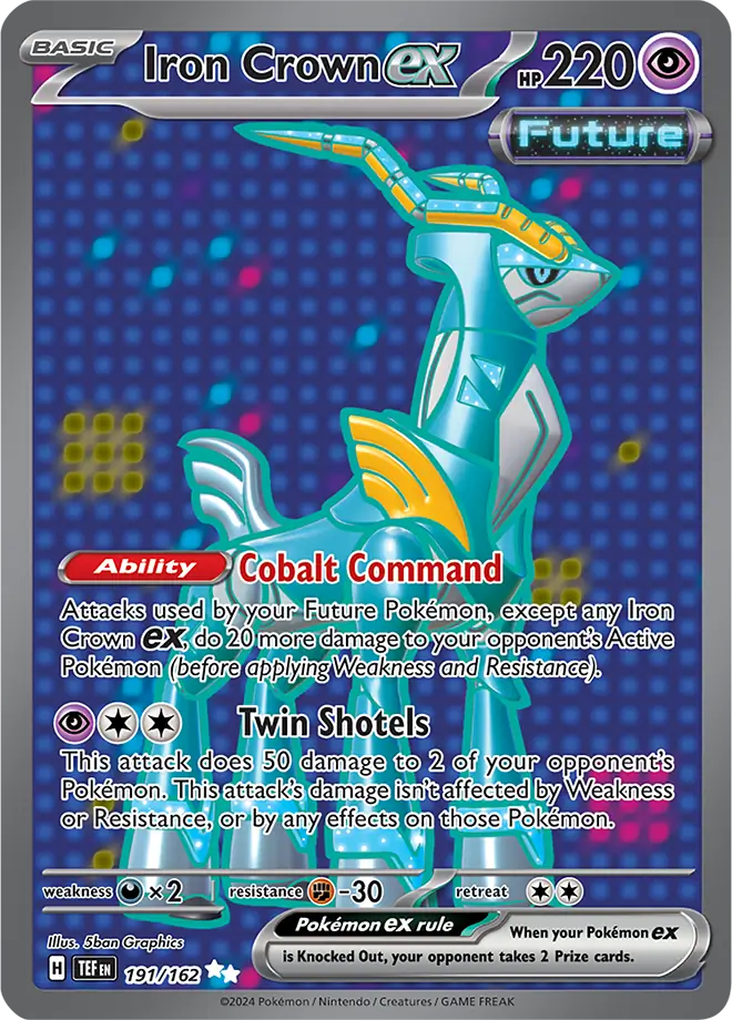 Iron Crown Ex - #191/162 - Sv05: Temporal Forces