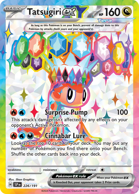Tatsugiri Ex - #226/191 : Surging Sparks
