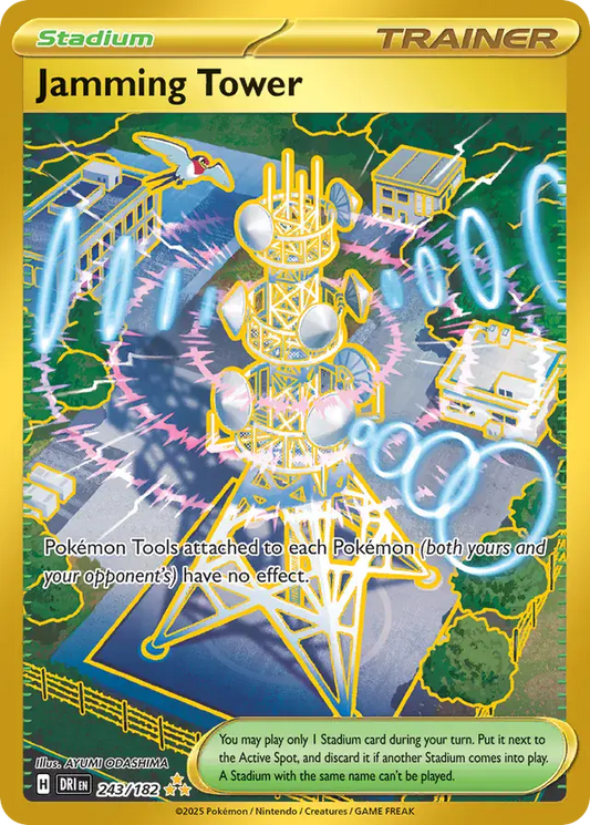 Jamming Tower - #243/182 : Destined Rivals