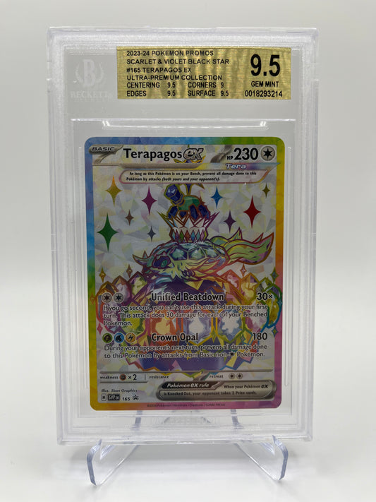 BGS 9.5 Terapagod EX - #165 : Black Star Promo