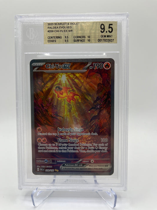 BGS 9.5 Chi-Yu Ex - #259/193 : Paldea Evolved