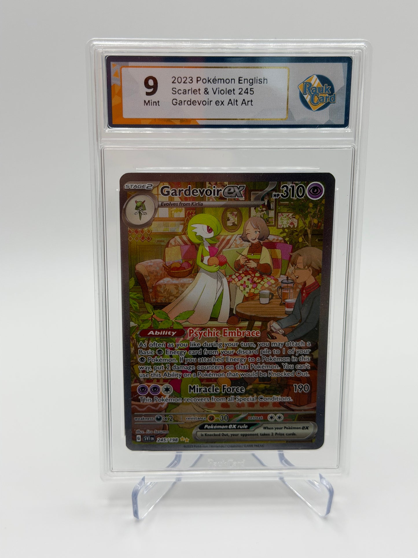 RaukCard 10 Gardevoir Ex - #245/198 : Scarlet & Violet