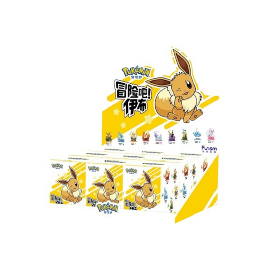 [FUNISM] Pokemon : Eevee Evolution Adventure Series Full Box (9 blind boxes)