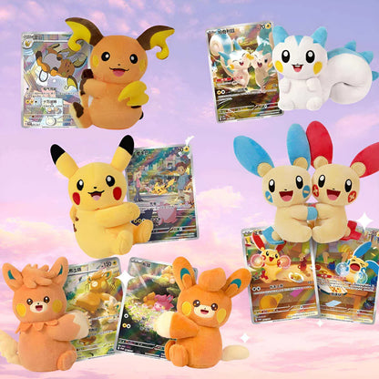 Pokemon Plush Toy Card Display Gift Box