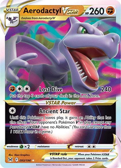Aerodactyl VSTAR - #057/100 : Lost Abyss
